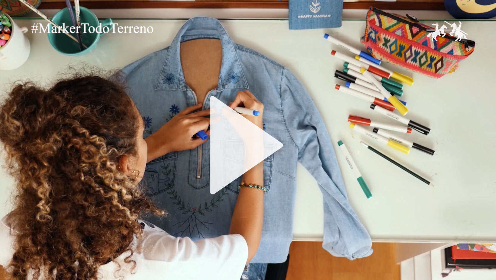 Blusa de jean - Happy Handra