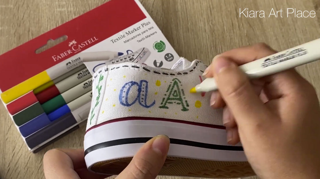 Zapatillas de tela – Kiara Art place
